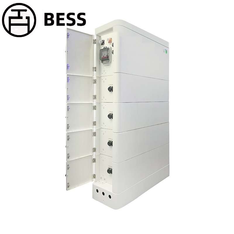 BESS-H2.56 HV Battery Energy Storage for home Backup ground stack Module lifepo4 lithium iron phosphate 5kwh, 10kwh, 15kwh, 20kwh, 25kwh