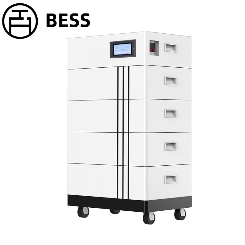 BESS HV 5KWH ground stack Module Solar battery storage system for home Backup